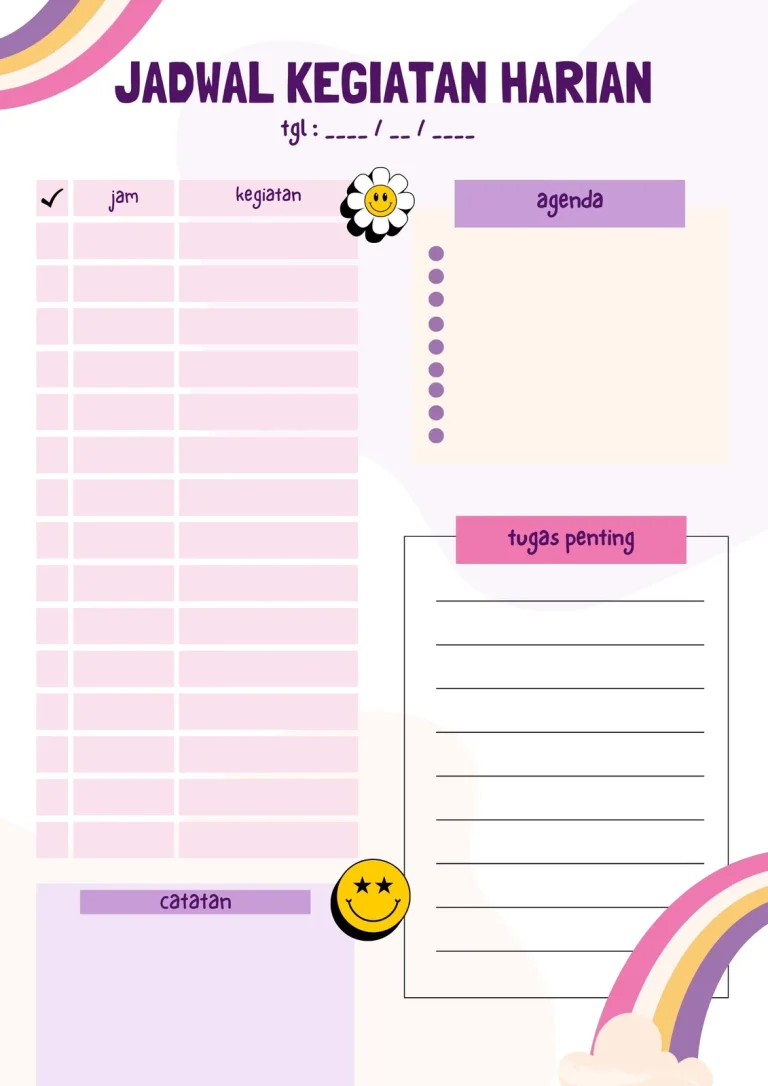 Langkah Mudah Menyusun Jadwal Harian