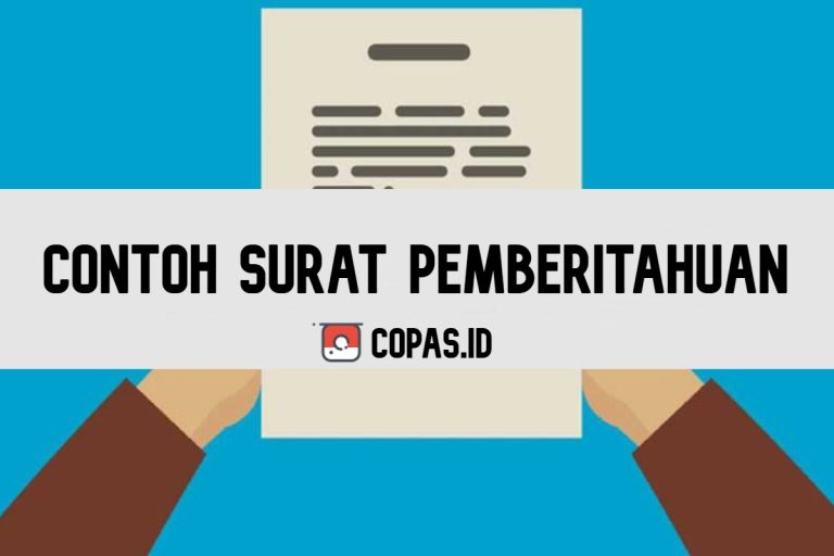 Contoh Surat Pemberitahuan Kenaikan Harga