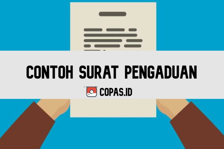 Contoh Surat Pengaduan Pelanggan